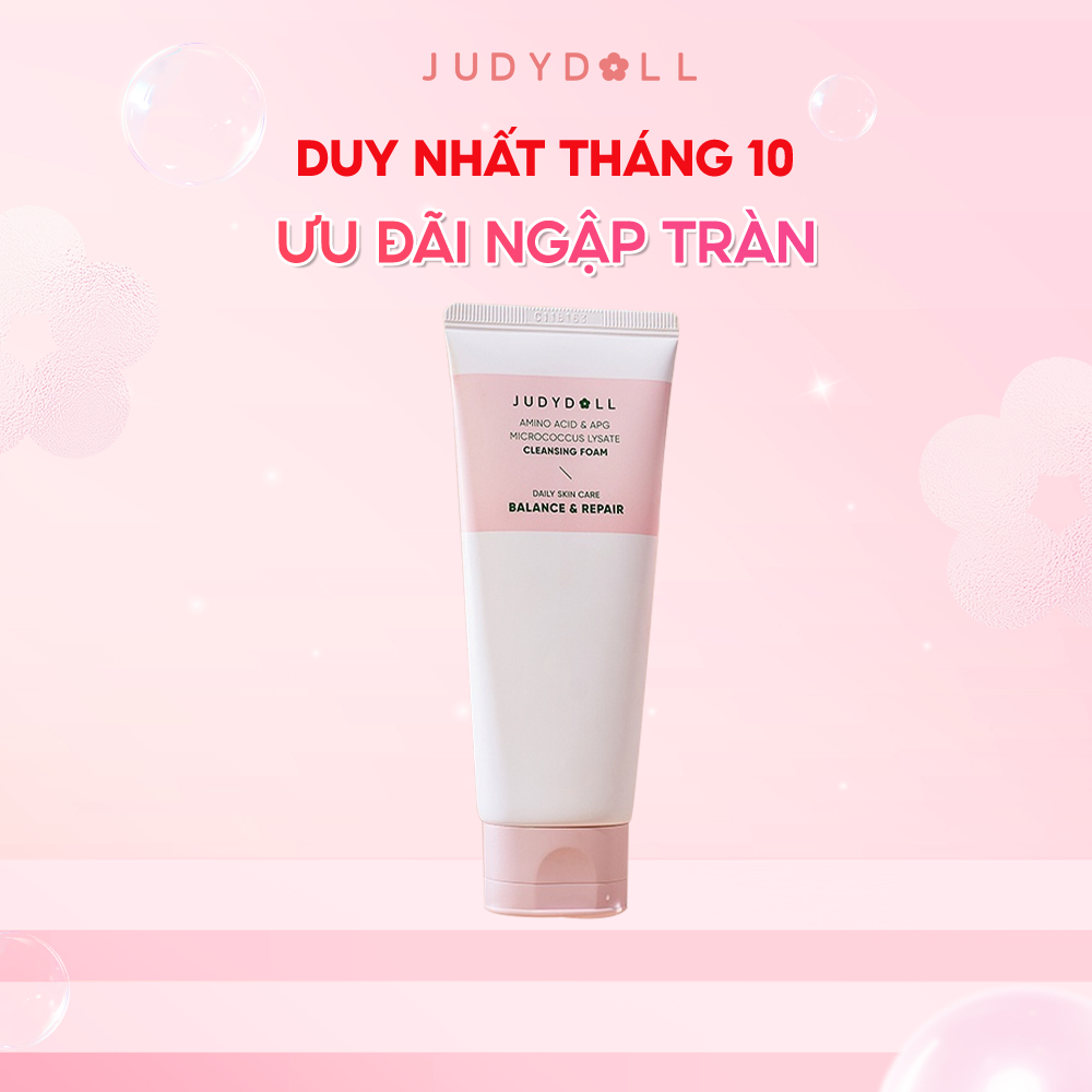 Sữa rửa mặt Judydoll amino acid dịu nhẹ dưỡng ẩm da 100g