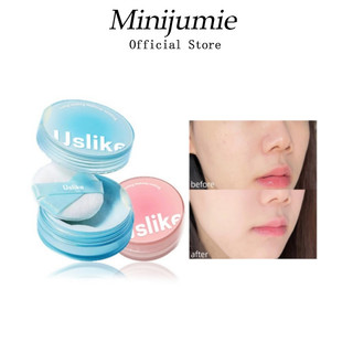 Minijumie  Phấn phủ kiềm dầu dạng bột USLIKE No Sebum Mineral Powder 10g Mịn Che Khuyết Điểm Làm Trắng Da