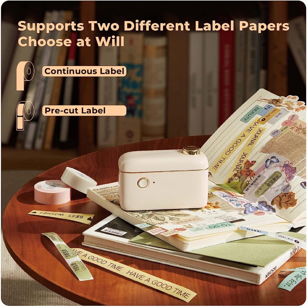 Cuộn Nhãn Dán Chống Nước 15mm-7.5m / Cuộn Cho Máy In H1S