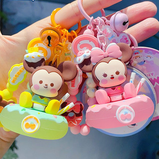 Móc Khóa Hình Chuột mickey minnie Xinh Xắn