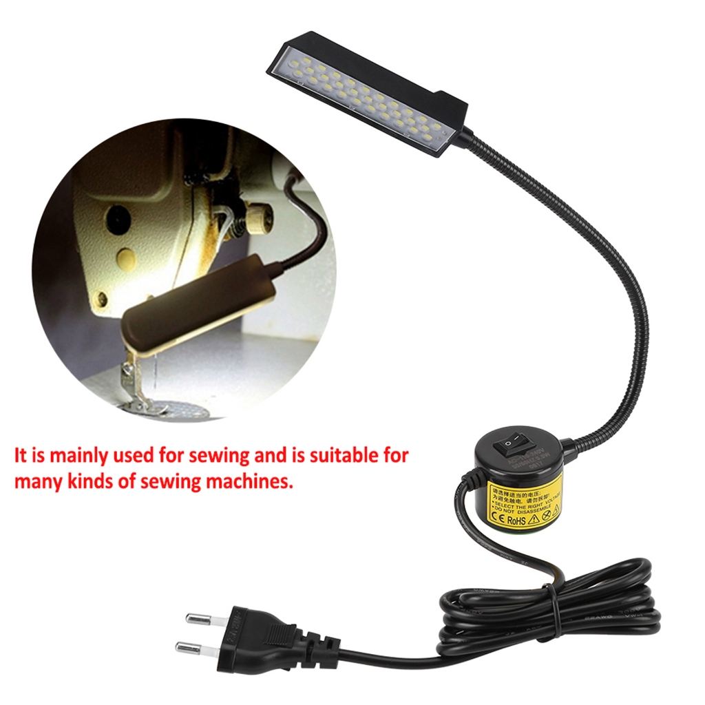 1 Đèn led 30 Bóng Đế Nam Châm Cho Máy May