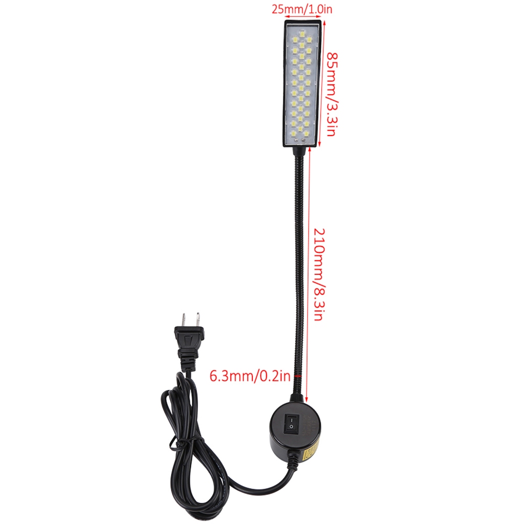 1 Đèn led 30 Bóng Đế Nam Châm Cho Máy May