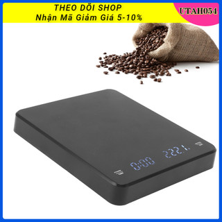 Cân pha cà phê điện tử mini Sạc USB độ chính xác cao LED Hiển thị kỹ thuật số có hẹn giờ