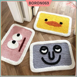 Thảm cửa trong nhà Thấm nước trải sàn cho phòng tắm gia đình Nhà vệ sinh Hoa văn đáng yêu Boron069