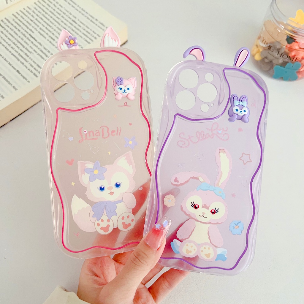 Thời Trang Ốp Lưng Chống Sốc Hình stellalou Và linabell Cho iphone 15promax / 15pro / 15 / 14promax / 14 / 13 / 12 / 11 / x / 8p / 7p / 7