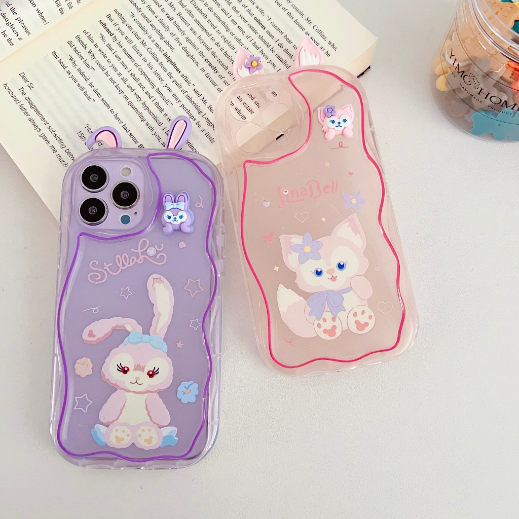Thời Trang Ốp Lưng Chống Sốc Hình stellalou Và linabell Cho iphone 15promax / 15pro / 15 / 14promax / 14 / 13 / 12 / 11 / x / 8p / 7p / 7