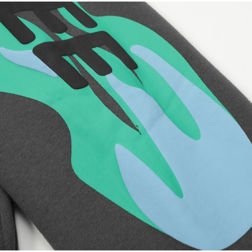Áo hoodie unisex Cao Cấp In Hình cpfm ghosts freee west jerry foam