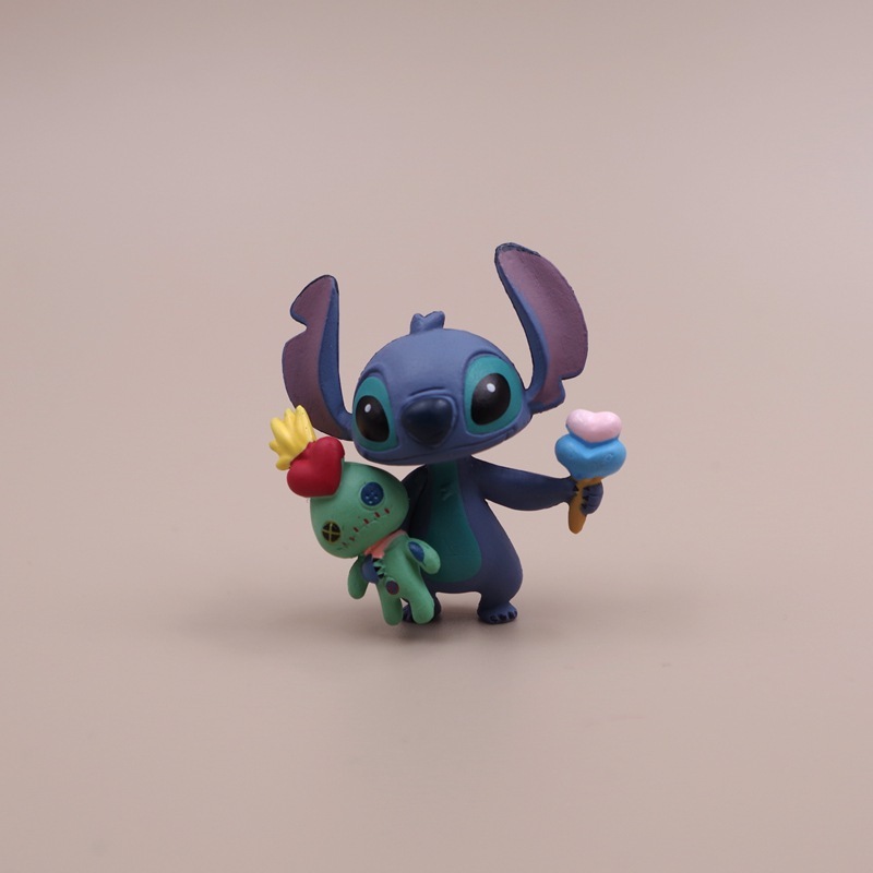 Bộ 6 Mô Hình Nhân Vật Hoạt Hình disney 4-4.5cm