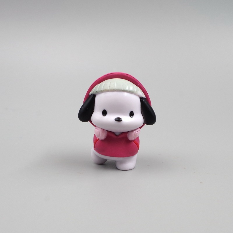 Set 6 Mô Hình Nhân Vật Phim Hoạt Hình 3-4cm sanrio Bằng pvc