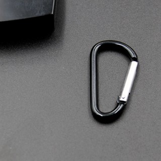 Túi Móc chìa khóa ngoài trời carabiner D clip kết nối EDC còng khóa khóa ba lô