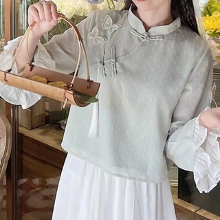 Bộ hán phục cách tân phong cách trung hoa mới 2023 cho nữ
