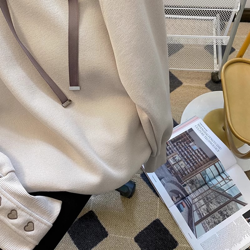 Áo Hoodie Dáng Rộng Phong Cách Thể Thao Thời Trang Mùa Thu Mới Cho Nữ