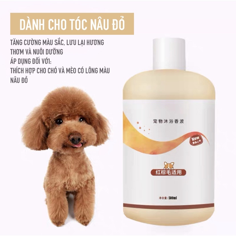 MASTI Gel tắm cho thú cưng khử mùi chống ngứa lâu dài gel tắm đặc biệt cho thú cưng 500ml LI0262