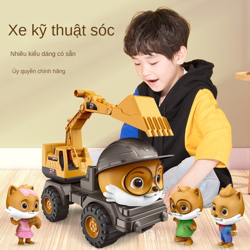 Xe Cần Cẩu Đồ Chơi Dành Cho Bé Trai