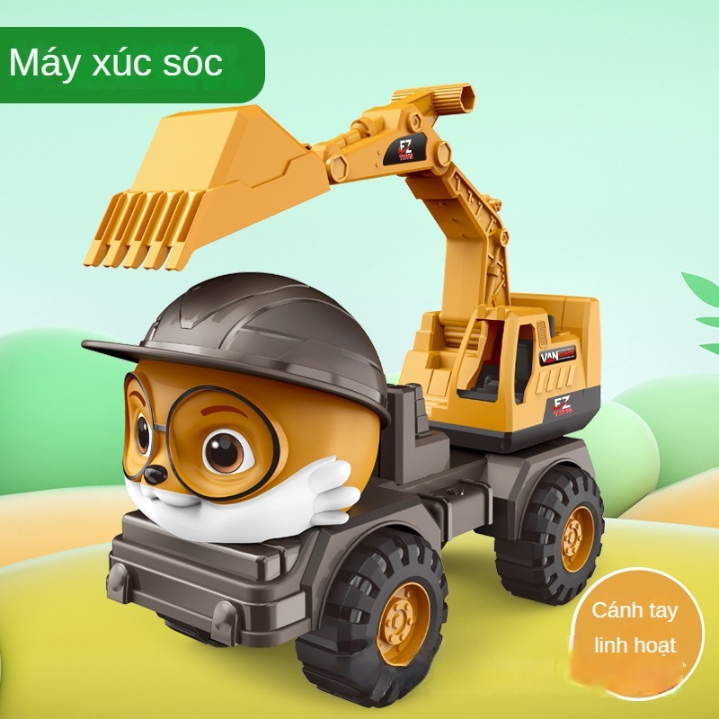 Xe Cần Cẩu Đồ Chơi Dành Cho Bé Trai