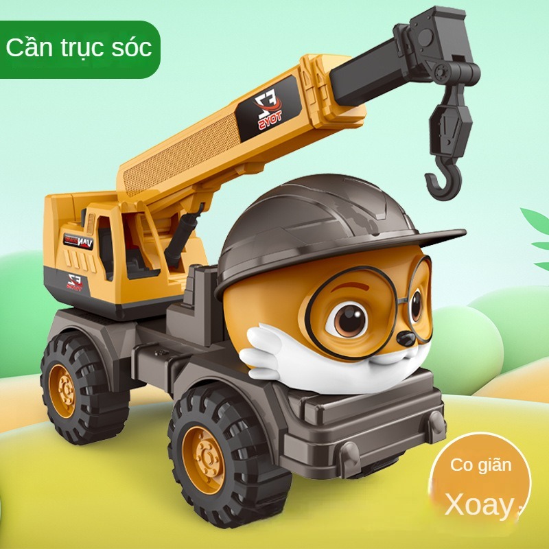 Xe Cần Cẩu Đồ Chơi Dành Cho Bé Trai
