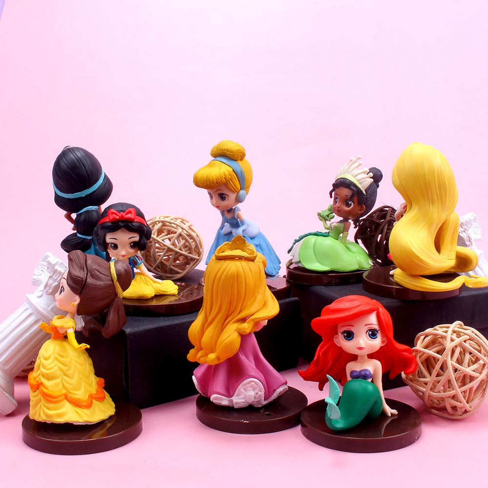 Set 8 Mô Hình Nhân Vật Phim Hoạt Hình disney 6-8cm