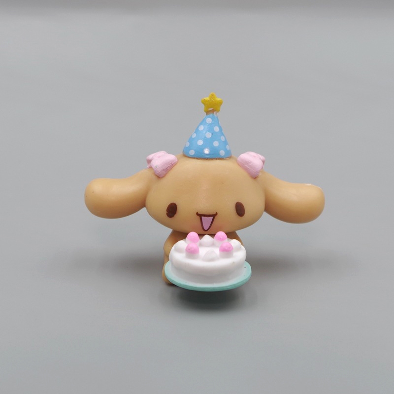 Set 8 Mô Hình Nhân Vật Phim Hoạt Hình sanrio 4-6.5cm