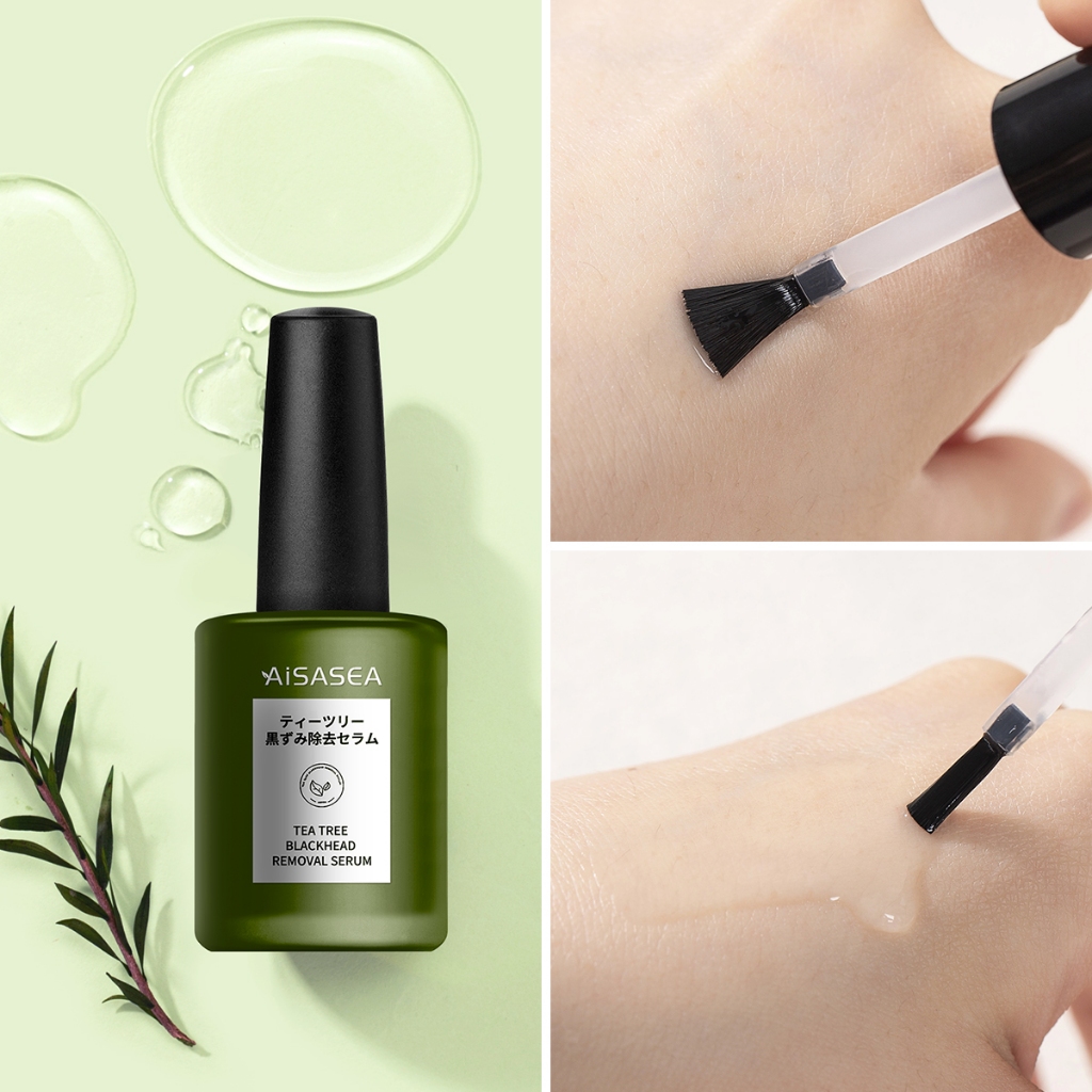 AISASEA Mặt nạ giảm mụn đầu đen/trắng làm sạch sâu  Cây chè Serum
