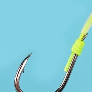 Móc Câu Cá Nhiều Màu Sắc Dạng Lật Hình Vuông abc