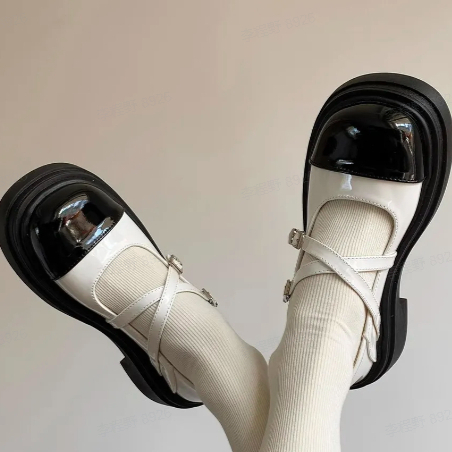 HQ  dép sandal nữ giày sandal nữ dép đế cao đi biển  Đế chống trơn trượt Điệu đà Tiện lợi Đáng yêu giày búp bê FDL2300MP3 41Z231012