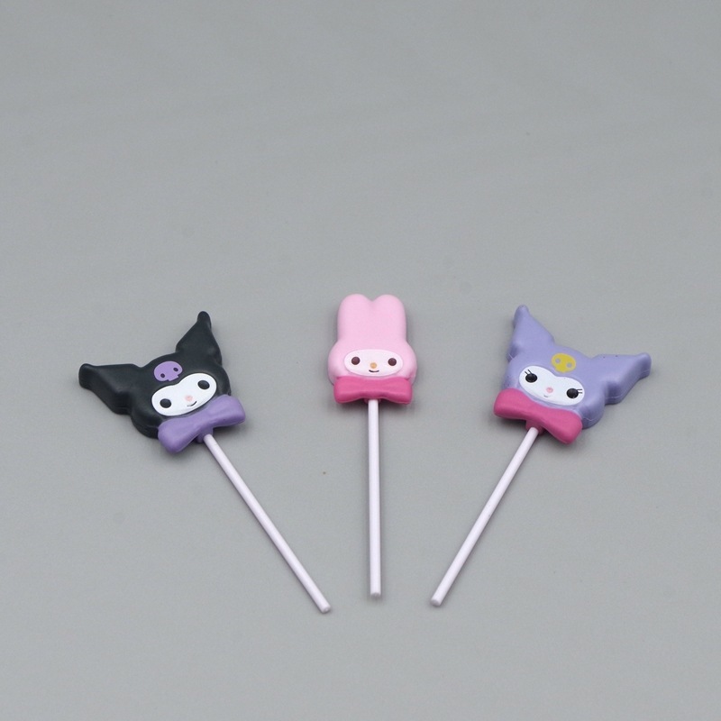 SANRIO 1 Mô Hình Nhân Vật Phim Hoạt Hình kuromi my melody 7.5cm Bằng pvc