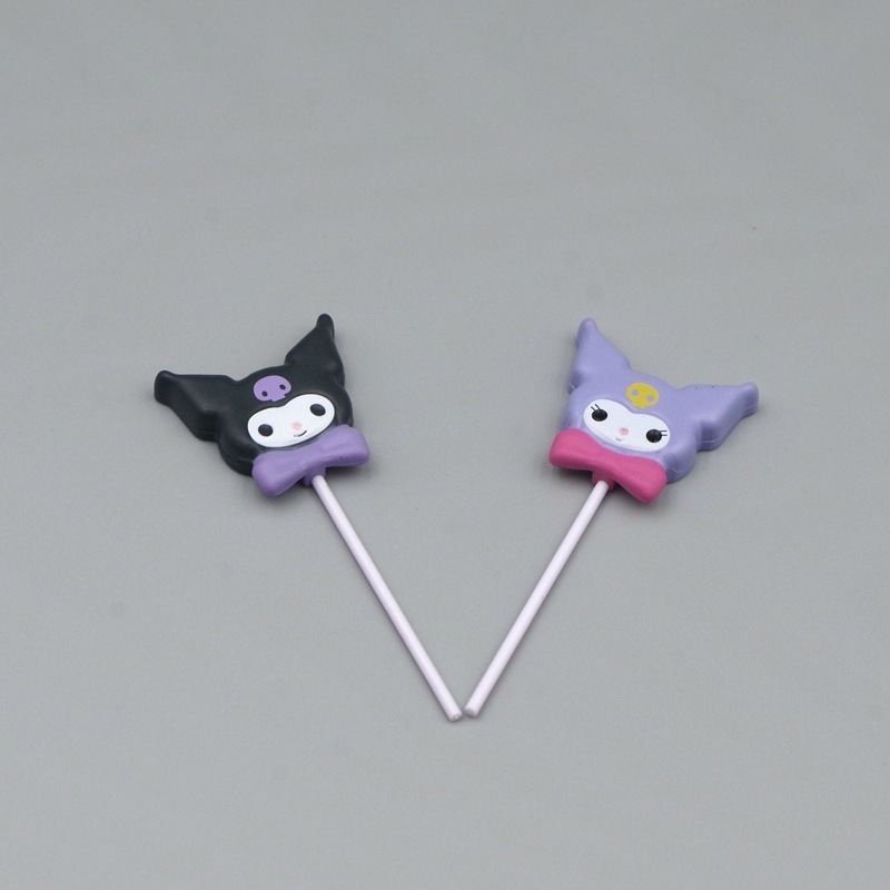 SANRIO 1 Mô Hình Nhân Vật Phim Hoạt Hình kuromi my melody 7.5cm Bằng pvc