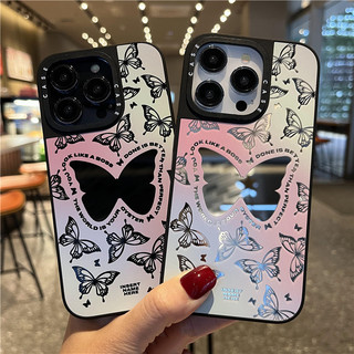 ốp iphone 11/12/13/14/15 Pro Max butterfly mirror Case For ốp lưng iphone 11,12,13,14,15,11PM,12PM,13PM,14PM,15PM, X / Xs, XR, XSMAX, 7 + 8Plus