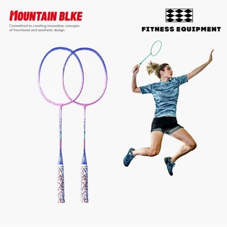 Vợt cầu lông căng 10kg căng sẵn chính hãn bộ 2 cây vợt cầu lông kèm túi chất liệu nylon siêu bền