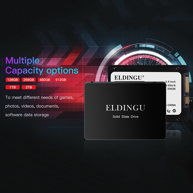 Eldingu Ổ Cứng ssd 60gb 120gb 128gb sata3 240gb 256gb 512gb Cho Máy Tính