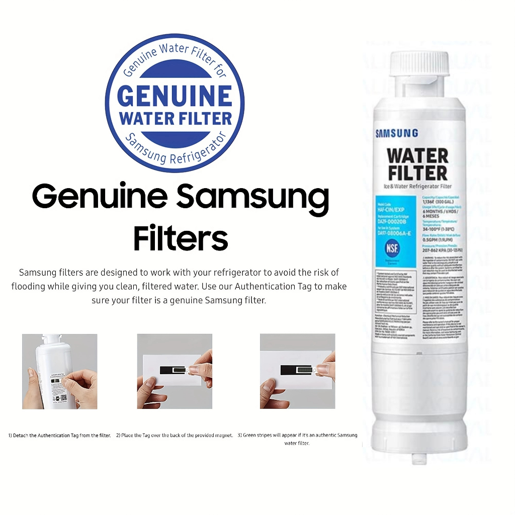 Bộ Lọc Nước Cho Tủ Lạnh samsung da29-00020b haf-cin / exp frs73drymp rf793sfpex3