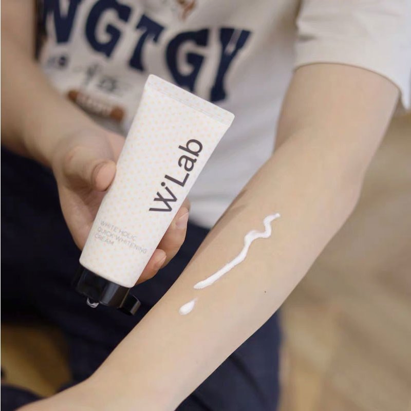 Wlab Kem Lót Trang Điểm Nền Trơn Màu Dưỡng Ẩm Làm Sáng Tông Màu Da Dành Cho Người Lười