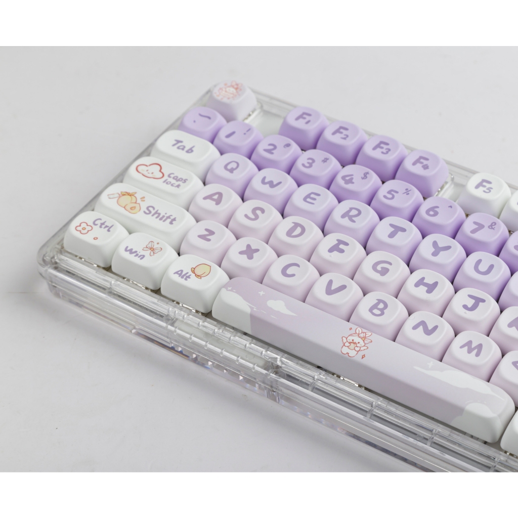 Meowth keycaps moa profile Thuốc Nhuộm pbt keycap 142 Nút
