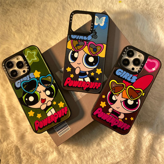 ốp iphone 11/12/13/14/15 Pro Max owerpuff Girls Mirror Case For ốp lưng iphone 11,12,13,14,15,11PM,12PM,13PM,14PM,15PM