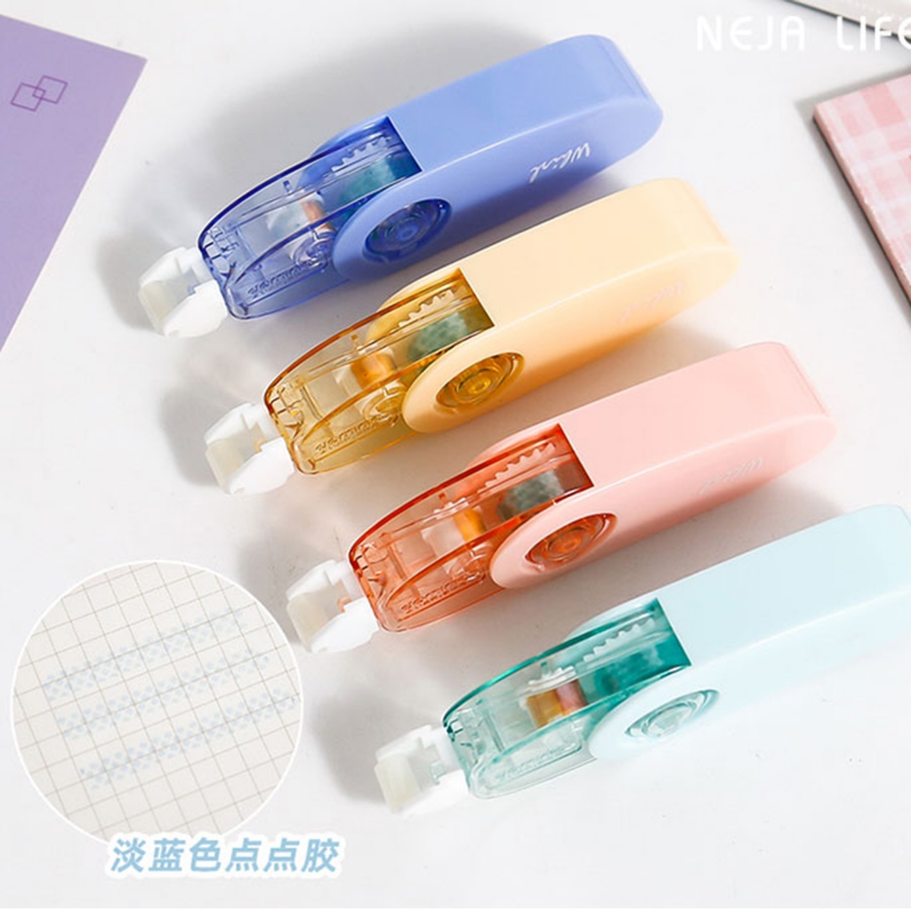 Cuộn Băng Keo Hai Mặt 5mmx3m Tự Xóa Tiện Dụng