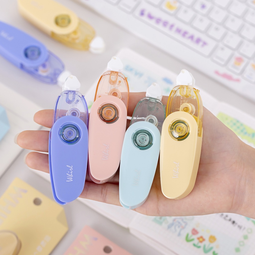 Cuộn Băng Keo Hai Mặt 5mmx3m Tự Xóa Tiện Dụng