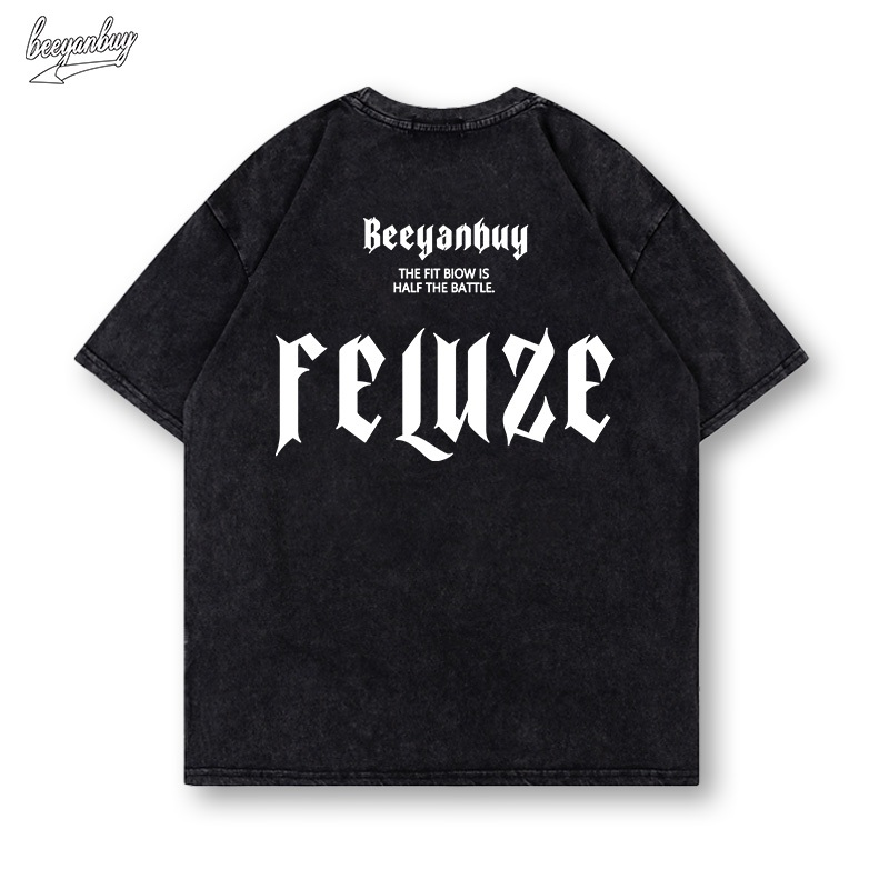 Áo thun nam local brand BEEYANBUY Y0497 100% cotton wash vintage cơ bản tay ngắn unisex ulzzang