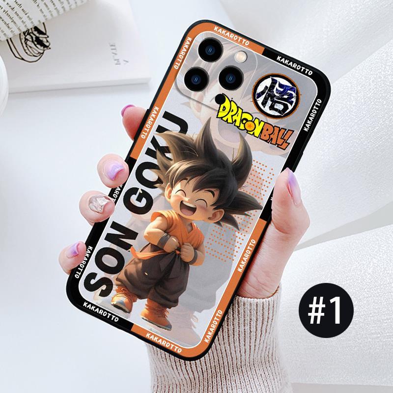 Ốp Điện Thoại Mềm Hình dragon ball super Cho iphone 15 pro max plus