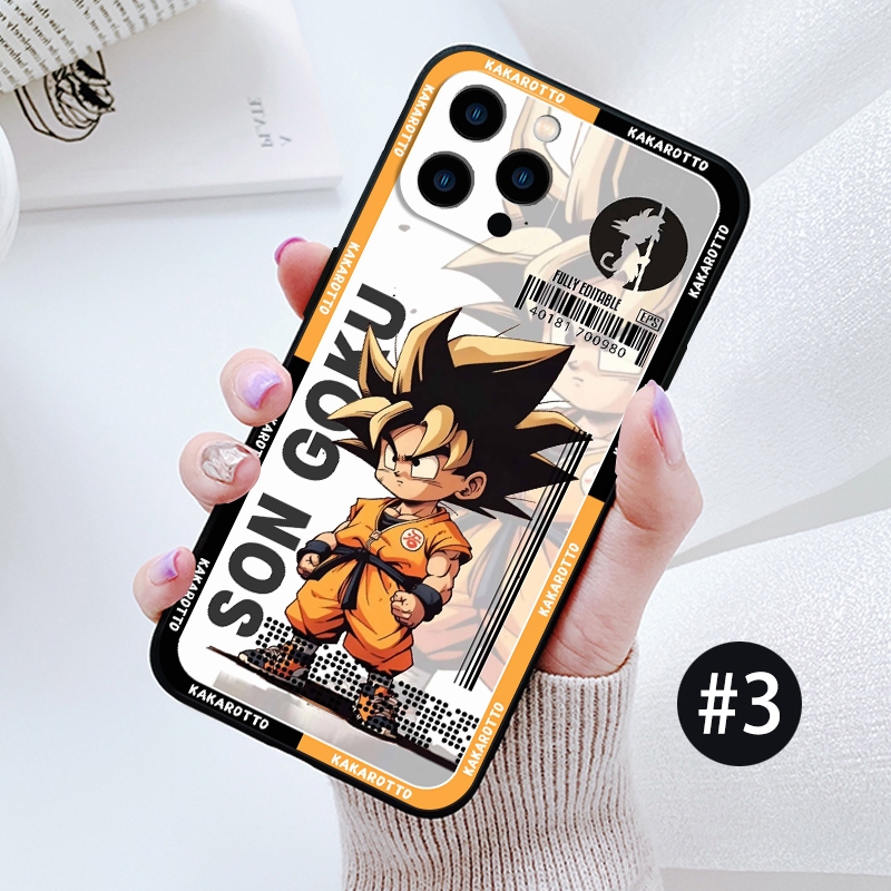 Ốp Điện Thoại Mềm Hình dragon ball super Cho iphone 15 pro max plus
