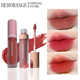 Herorange Set 3 Son kem Lì Thấm Nước Chống Khô Mịn Nhung Chống nội địa trung 3.8g