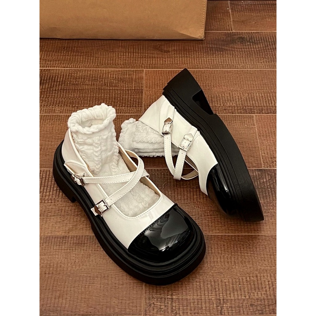 HQ  dép sandal nữ giày sandal nữ dép đế cao đi biển  Đế chống trơn trượt Điệu đà Tiện lợi Đáng yêu giày búp bê FDL2300MP3 41Z231012