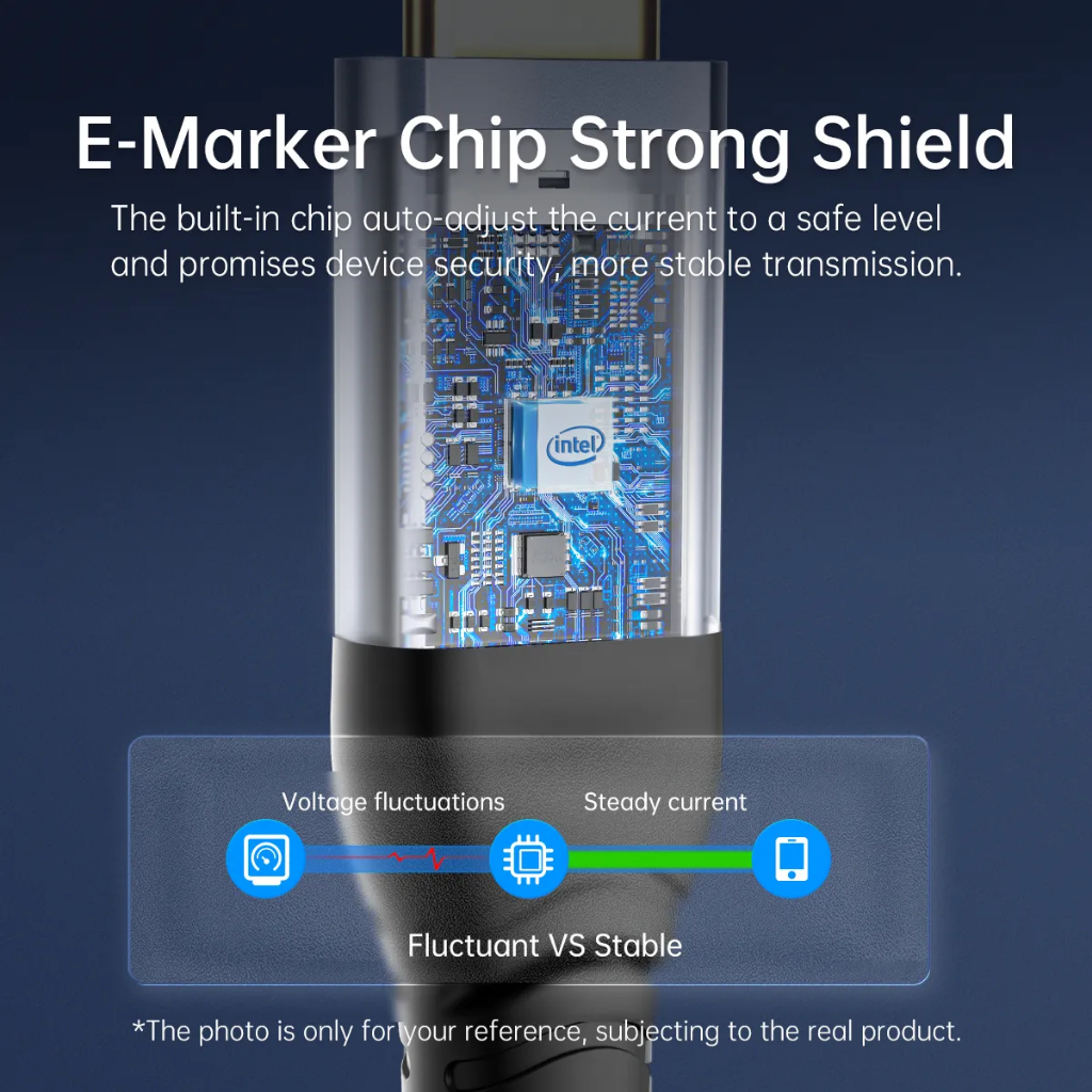 Orico Dây Cáp Sạc Nhanh 2 Trong 1 40gbps usb c pd100w 8k @ 60hz hd usb 3.0 Sang usb c Cho macbook iphone15 samsung ps4