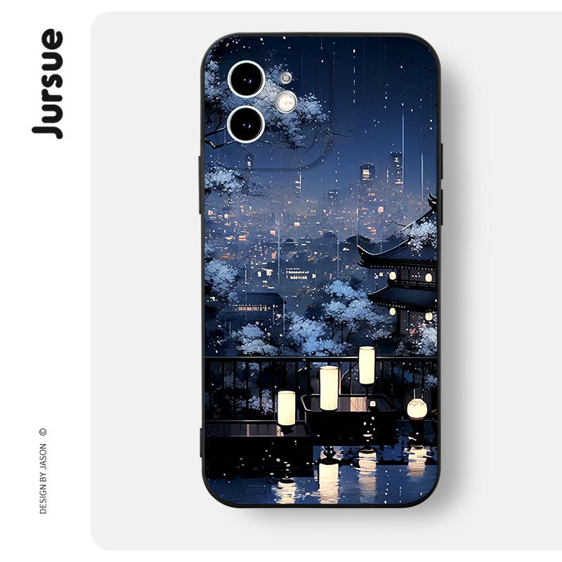 Ốp lưng JURSUE dễ thương đẹp vintage đơn giản Cho IPHONE 15 14 13 12 11 PRO MAX SE 2020 X XR XS ip 8 7 6 6S PLUS XYH2292