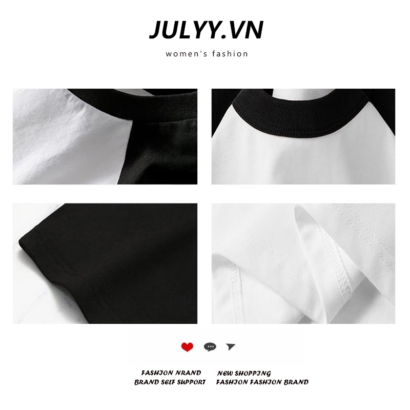 Áo Thun raglan Tay Dài Dáng Rộng Chất Liệu cotton In Họa Tiết Ngôi Sao Thời Trang Xuân Thu Cho Nữ