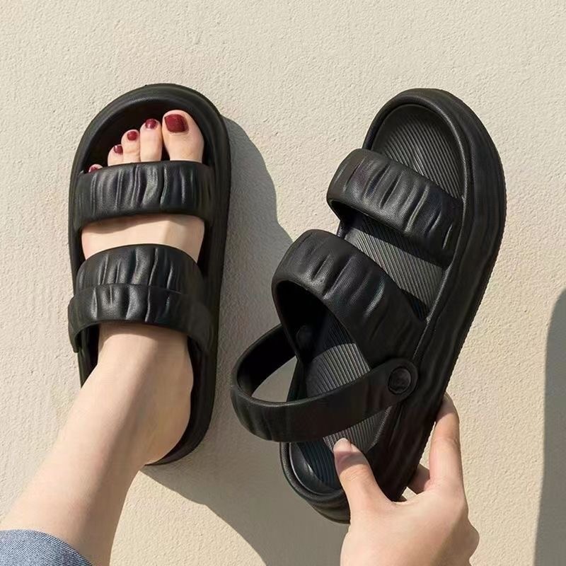 Dép Sandal Đế Dày Chống Trượt Thoải Mái Thời Trang