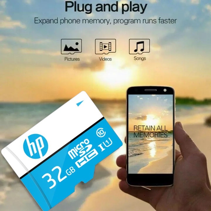 Hp Thẻ Nhớ Tốc Độ Cao 8gb 16gb 32gb 128g class10 64gb tf 256gb micro sd 512gb