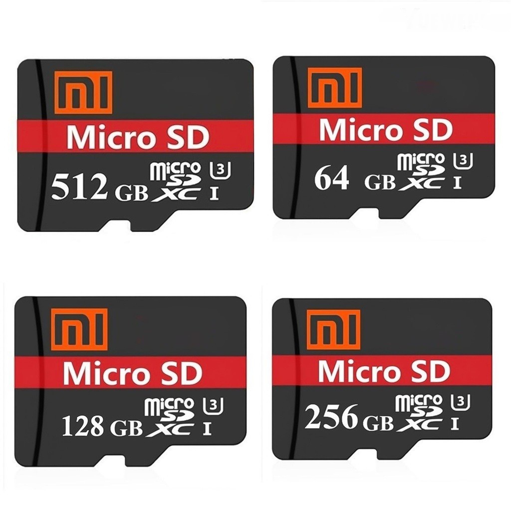 Thẻ Nhớ xiaomi 128gb 32gb 64gb 256gb 512gb c10 a2 90mb / s micro sd88x