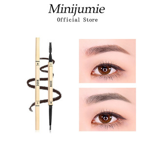 Minijumie Chì kẻ kiêm chải lông mày NUDE thiết kế hai đầu 0.5mm tạo đường kẻ mịn bền màu chất lượng cao