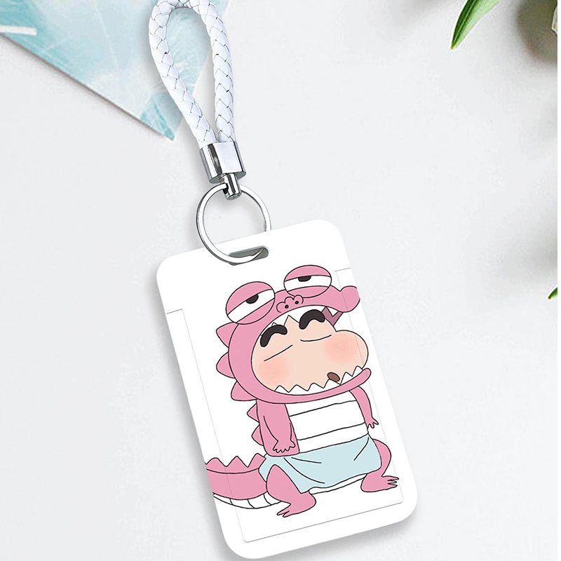 Bộ Thẻ Hình Hoạt Hình crayon xiaoxin Dễ Thương Bảo Vệ Cho Học Sinh