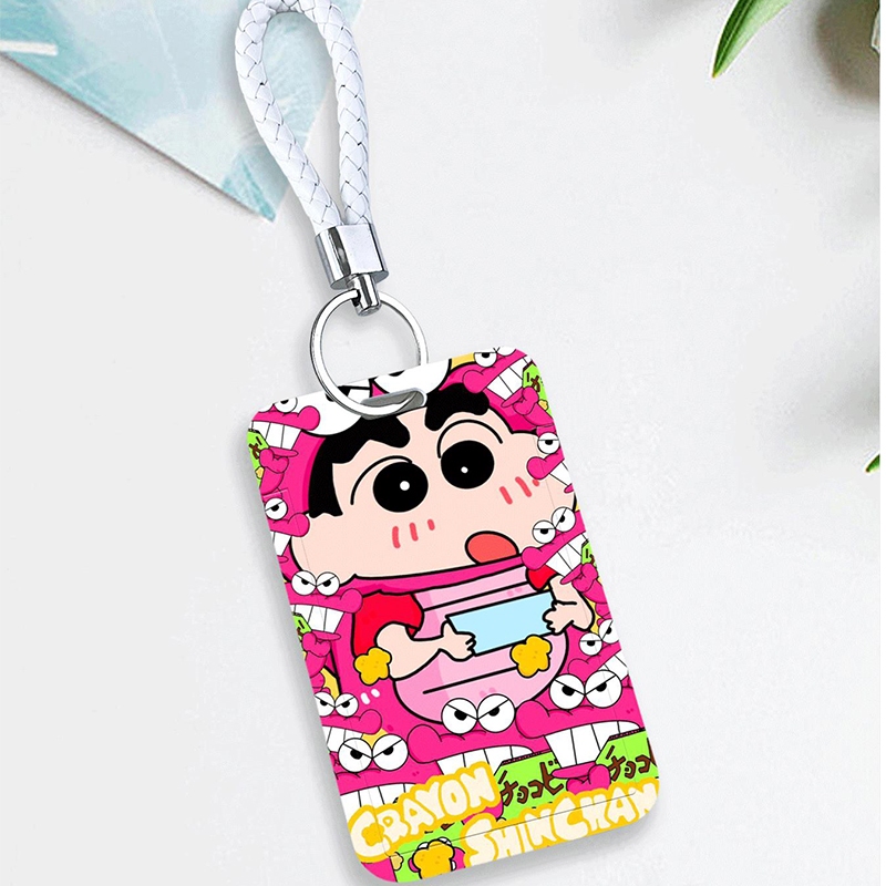 Bộ Thẻ Hình Hoạt Hình crayon xiaoxin Dễ Thương Bảo Vệ Cho Học Sinh